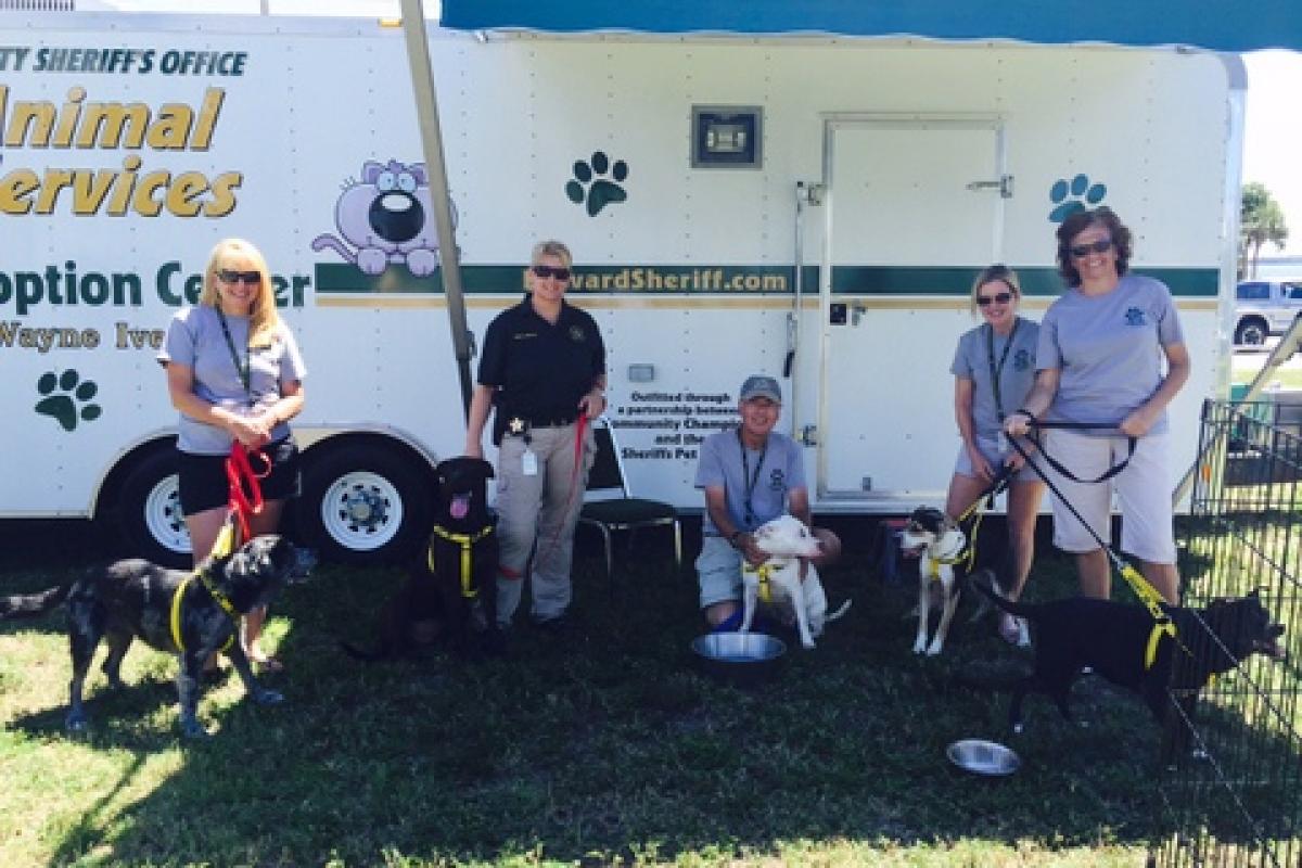 BCSO Mobile Adoption Unit at Town Hall
