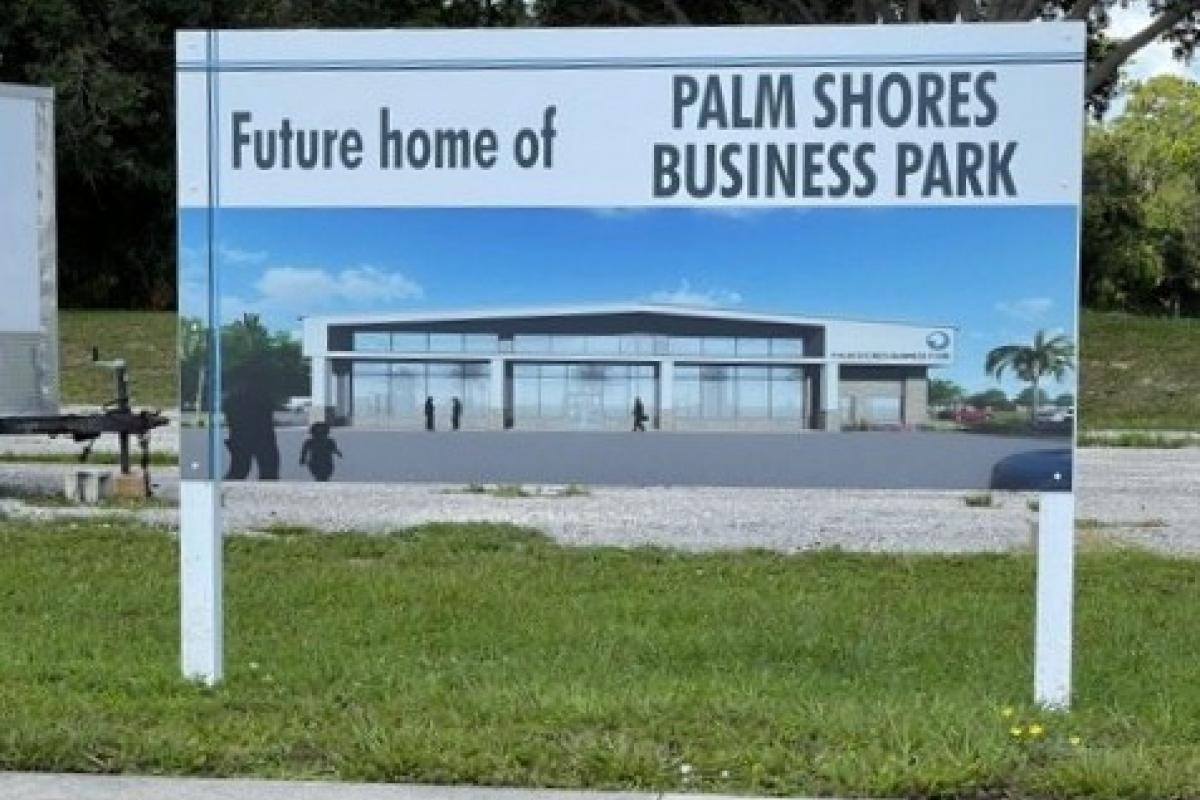 Coming Soon!  Palm Shores Business Park 