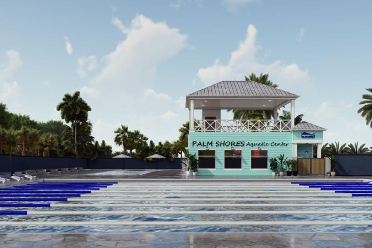 "Coming Soon" Palm Shores Aquatic Center 